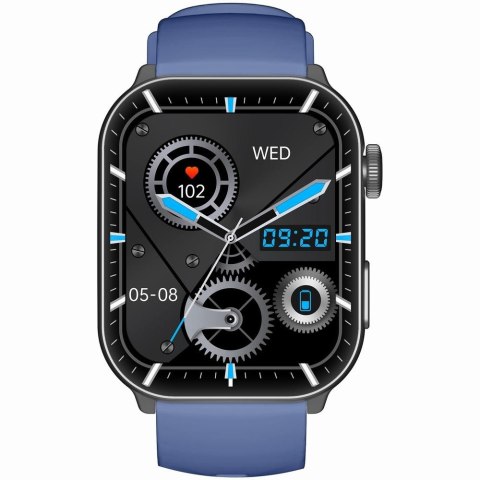 Smartwatch Męski GRAVITY GT28-3 Pasek + Bransoleta Granatowo Czarny Gravity