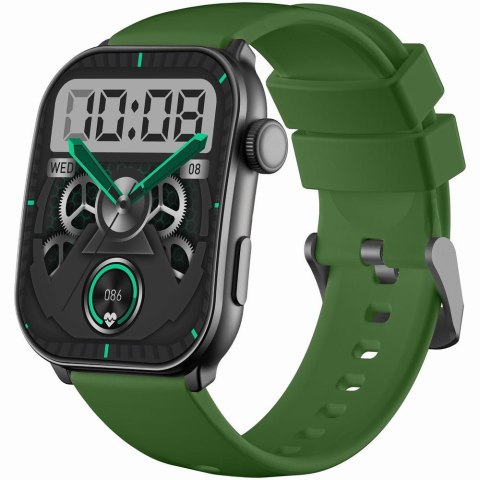 Smartwatch Męski GRAVITY GT28-4 Pasek + Bransoleta Zielono Czarny Gravity