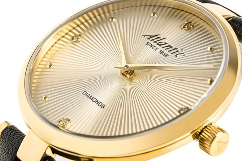 Zegarek Damski Atlantic Royal Diamonds 29044.45.37 + BOX Atlantic