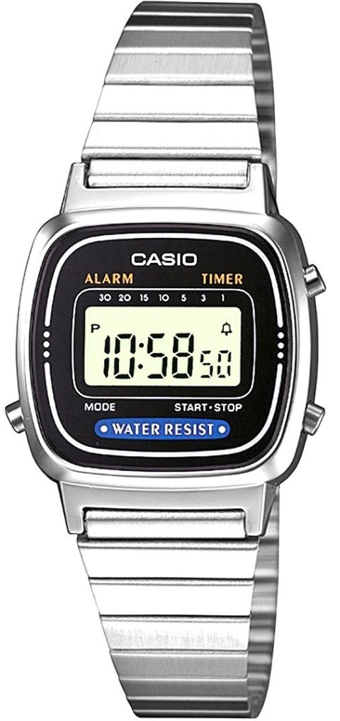 Zegarek Damski CASIO LA670WD-1DF + BOX CASIO