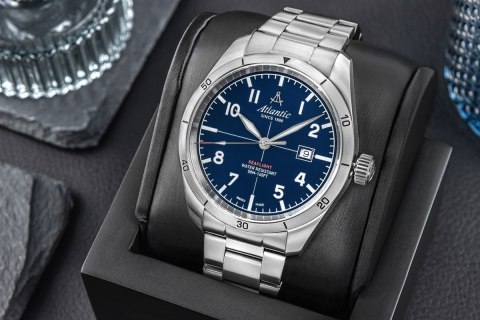 Zegarek Męski Atlantic Seaflight 70356.41.55 + BOX Atlantic