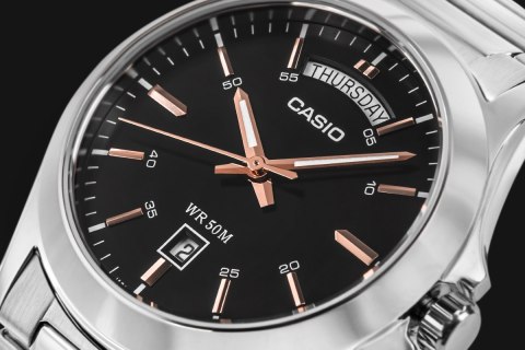 Zegarek Męski CASIO MTP-1370D-1A2VDF + BOX CASIO