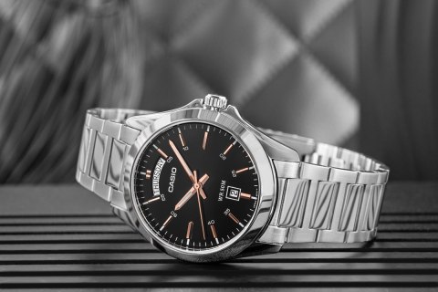 Zegarek Męski CASIO MTP-1370D-1A2VDF + BOX CASIO