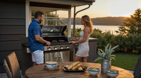 GRILL GAZOWY 4+1 STAL NIERDZEWNA 11,7KW BLAUPUNKT GRILL GAZOWY 4+1 STAL NIERDZEWNA 11,7KW BLAUPUNKT