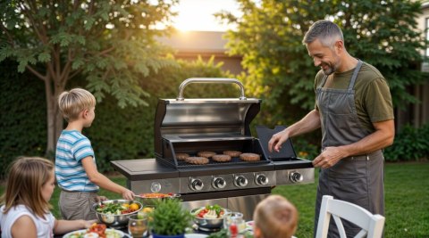 GRILL GAZOWY 4+1 STAL NIERDZEWNA 11,7KW BLAUPUNKT GRILL GAZOWY 4+1 STAL NIERDZEWNA 11,7KW BLAUPUNKT