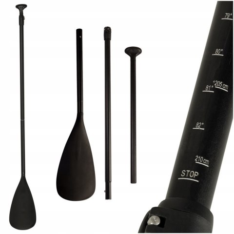 Wiosło do deski SUP regulowane składane 2 częściowe 170-210 cm Kik Sp. z o.