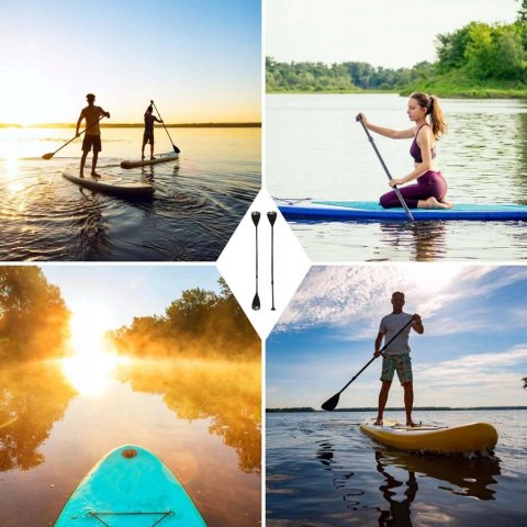 Wiosło do deski SUP regulowane składane 2 częściowe 170-210 cm Kik Sp. z o.