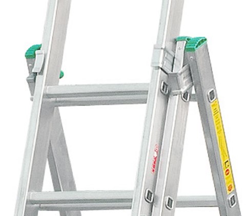 DRABINA ALUMINIOWA 3-ELEMENTOWA 420CM 7+7+7 SZCZEBLI DRABEX DRABINA ALUMINIOWA 3-ELEMENTOWA 420CM 7+7+7 SZCZEBLI DRABEX