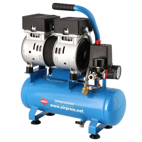 KOMPRESOR BEZOLEJOWY 6L L 6-105 WYCISZONY AIRPRESS KOMPRESOR BEZOLEJOWY 6L L 6-105 WYCISZONY AIRPRESS
