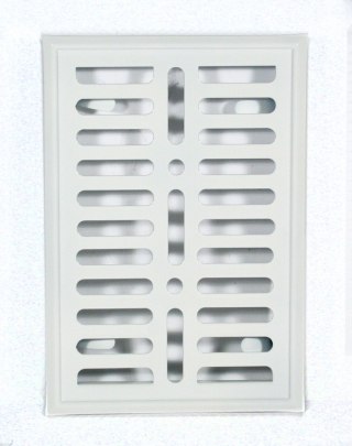 KRATKA METALOWA MALOWANA 14*21CM BIAŁA UN