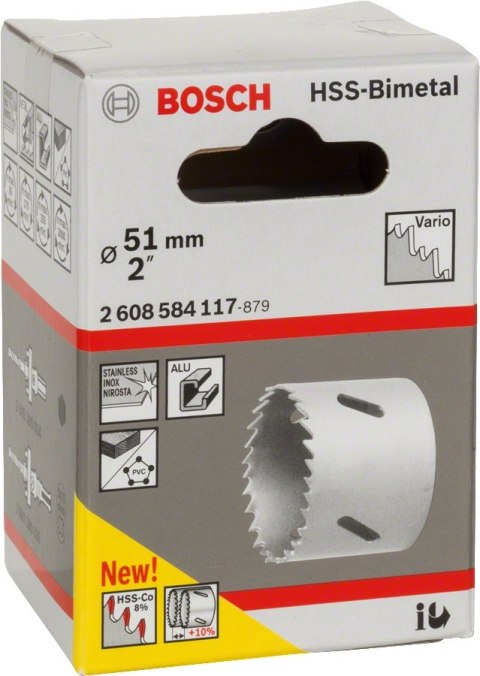 PIŁA OTWORNICA BIMETAL 51MM BOSCH PIŁA OTWORNICA BIMETAL 51MM BOSCH