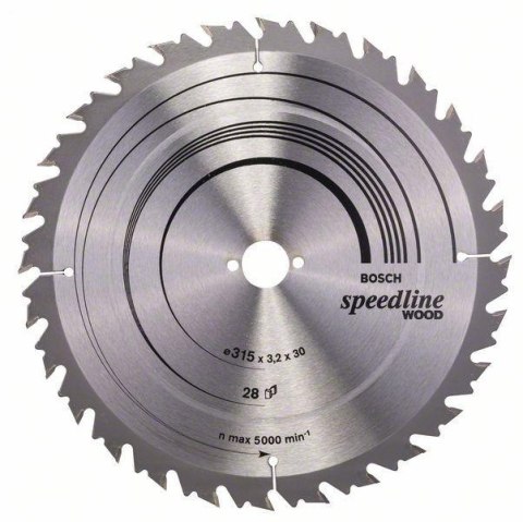 PIŁA TARCZOWA T SPEEDLINE WOOD 315*3,2*30/Z28 BOSCH PIŁA TARCZOWA T SPEEDLINE WOOD 315*3,2*30/Z28 BOSCH