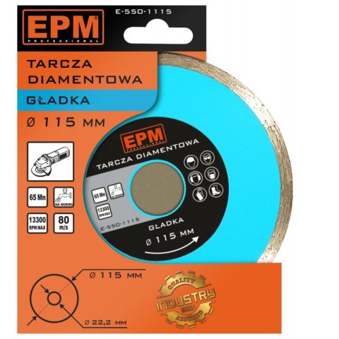 TARCZA DIAMENTOWA GŁADKA 300MM EPM TARCZA DIAMENTOWA GŁADKA 300MM EPM