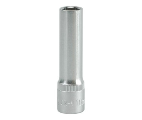 NASADKA DŁUGA 6-KĄTNA CHROMOWANA 3/8'' 10MM YATO NASADKA DŁUGA 6-KĄTNA CHROMOWANA 3/8'' 10MM YATO