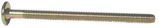 WKRĘT MEBLOWY OCYNKOWANY ŁEB PŁASKI 6*30MM UN