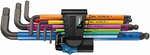 ZESTAW KLUCZY TRZPIENIOWYCH Z KULKĄ BLACKLASER 9 SZTUK WERA ZESTAW KLUCZY TRZPIENIOWYCH Z KULKĄ BLACKLASER 9 SZTUK WERA