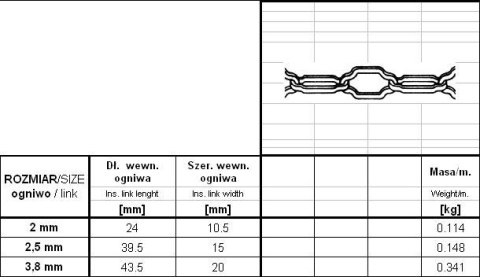 ŁAŃCUCH OZDOBNY KATEDRALNY ZŁOTY 2.0MM UN ŁAŃCUCH OZDOBNY KATEDRALNY ZŁOTY 2.0MM UN
