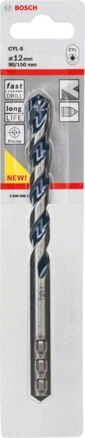 WIERTŁO DO GRANITU CYL-5 12*90*150MM BOSCH WIERTŁO DO GRANITU CYL-5 12*90*150MM BOSCH
