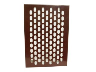 KRATKA WENTYLACYJNA METALOWA DO WEWN D/TKM 140*210MM BRĄZOWA DOSPEL