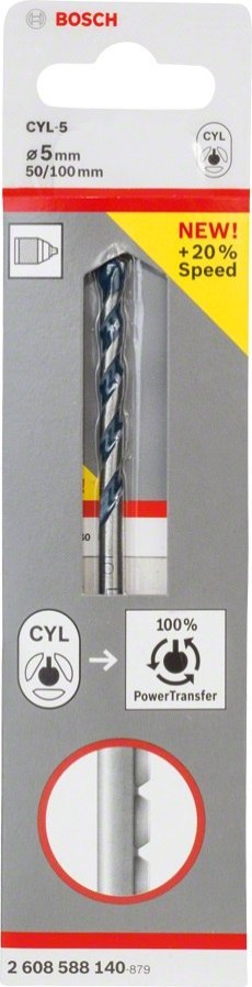 WIERTŁO DO GRANITU CYL-5 5*50*100MM BOSCH WIERTŁO DO GRANITU CYL-5 5*50*100MM BOSCH