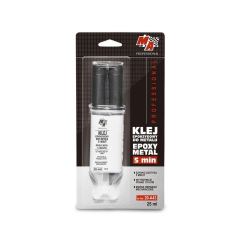 KLEJ EPOXYDOWY DO METALU 5 MINUT MA PROFESSIONAL KLEJ EPOXYDOWY DO METALU 5 MINUT MA PROFESSIONAL
