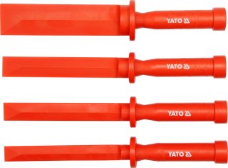 ZESTAW SKROBAKÓW PLASTIKOWYCH 4CZ YATO