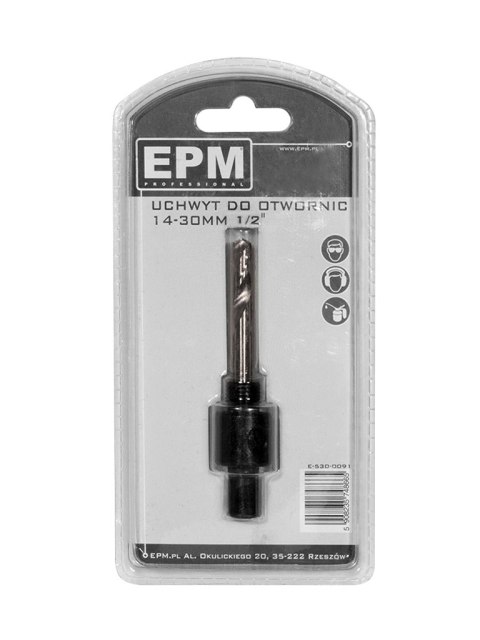 ADAPTER DO OTWORNICY BI-MET UCHWYT 1/2'' DO OTWORNIC 14-30MM EPM ADAPTER DO OTWORNICY BI-MET UCHWYT 1/2'' DO OTWORNIC 14-30MM EPM