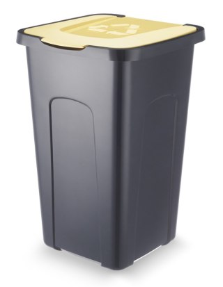 POJEMNIK NA ODPADY SORTA ŻÓŁTY 50L UN