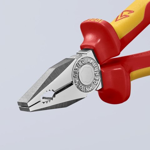 SZCZYPCE UNIWERSALNE IZOLOWANE VDE 180MM KNIPEX SZCZYPCE UNIWERSALNE IZOLOWANE VDE 180MM KNIPEX