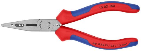SZCZYPCE DLA ELEKTRYKÓW 4W1 160MM KNIPEX SZCZYPCE DLA ELEKTRYKÓW 4W1 160MM KNIPEX