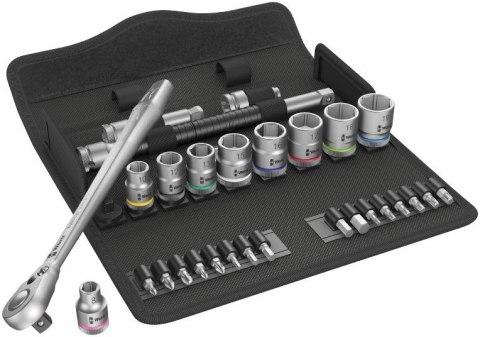 ZESTAW KLUCZY NASADOWYCH 3/8''ZYKLOP METAL,+GRZECHOTKA 29CZ. WERA ZESTAW KLUCZY NASADOWYCH 3/8''ZYKLOP METAL,+GRZECHOTKA 29CZ. WERA