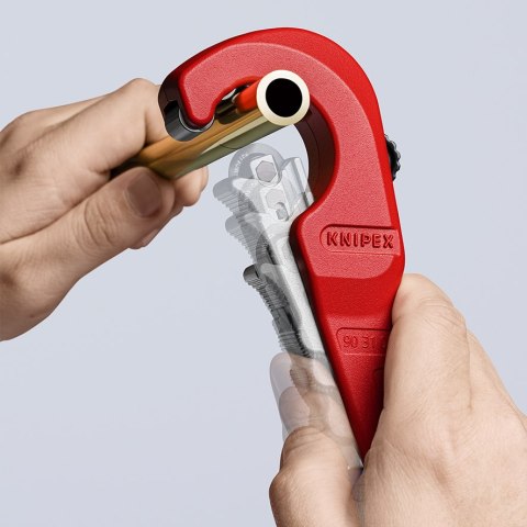 OBCINAK DO RUR 6-35 (1/4-3/8'') O GRUBOŚCI ŚCIANEK DO 2MM KNIPEX OBCINAK DO RUR 6-35 (1/4-3/8'') O GRUBOŚCI ŚCIANEK DO 2MM KNIPEX