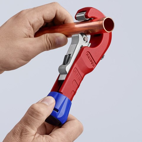 OBCINAK DO RUR 6-35 (1/4-3/8'') O GRUBOŚCI ŚCIANEK DO 2MM KNIPEX OBCINAK DO RUR 6-35 (1/4-3/8'') O GRUBOŚCI ŚCIANEK DO 2MM KNIPEX