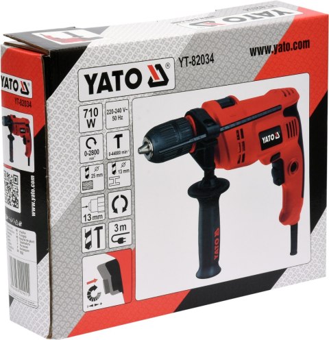 WIERTARKA UDAROWA 710W YATO WIERTARKA UDAROWA 710W YATO