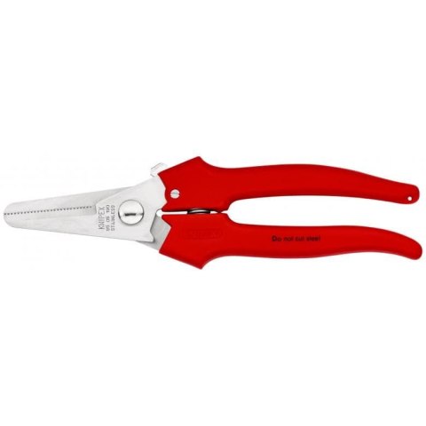 NOŻYCZKI UNIWERSALNE 190MM KNIPEX NOŻYCZKI UNIWERSALNE 190MM KNIPEX
