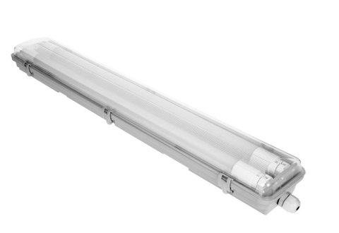 OPRAWA IP65 60CM + 2 ŚWIETLÓWKI T8 LED 9W 1800LM, 4000K ORNO OPRAWA IP65 60CM + 2 ŚWIETLÓWKI T8 LED 9W 1800LM, 4000K ORNO