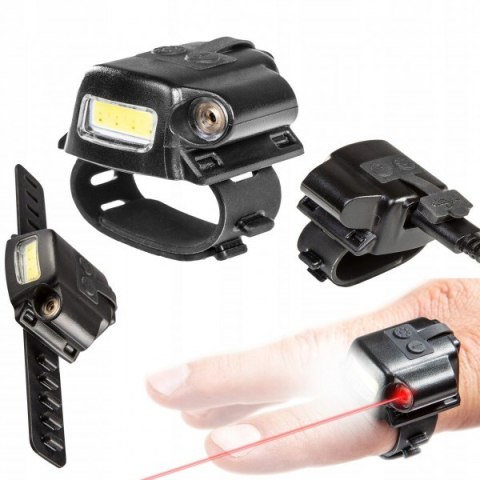 LATARKA PUNKTOWA LED 90LM + LASER, 2W1 NEO LATARKA PUNKTOWA LED 90LM + LASER, 2W1 NEO