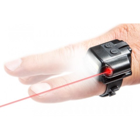 LATARKA PUNKTOWA LED 90LM + LASER, 2W1 NEO LATARKA PUNKTOWA LED 90LM + LASER, 2W1 NEO