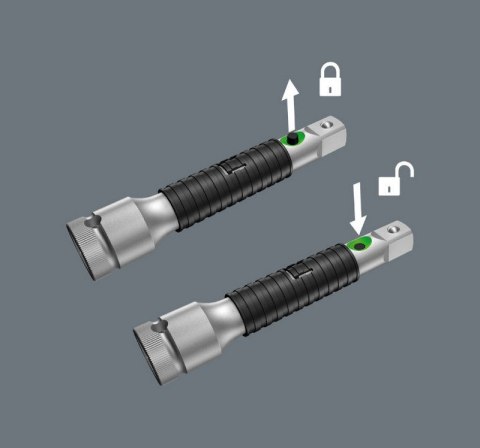 ZESTAW KLUCZY NASADOWYCH 1/4''ZYKLOP SPEED,+GRZECHOTKA 42CZ. WERA