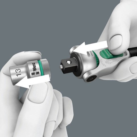 ZESTAW KLUCZY NASADOWYCH ZYLKOP 1/4'' 5-13 MM,16 CZ. WERA ZESTAW KLUCZY NASADOWYCH ZYLKOP 1/4'' 5-13 MM,16 CZ. WERA