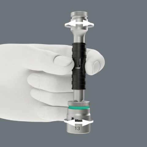 ZESTAW KLUCZY NASADOWYCH ZYLKOP 1/4'' 5-13 MM,16 CZ. WERA ZESTAW KLUCZY NASADOWYCH ZYLKOP 1/4'' 5-13 MM,16 CZ. WERA