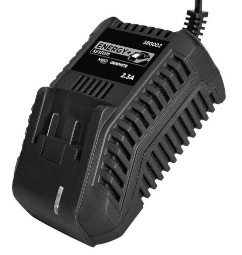ZESTAW ENERGY+ AKUMULATOR 2AH Z ŁADOWARKĄ GRAPHITE ZESTAW ENERGY+ AKUMULATOR 2AH Z ŁADOWARKĄ GRAPHITE