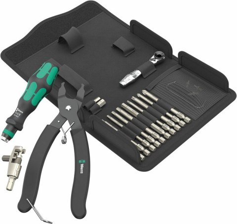 ZESTAW KRAFTFORM KOMPAKT 9532 Z NITOWNICĄ DO ŁAŃCUCHÓW,20CZ WERA ZESTAW KRAFTFORM KOMPAKT 9532 Z NITOWNICĄ DO ŁAŃCUCHÓW,20CZ WERA