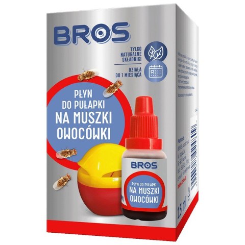 PŁYN DO PUŁAPKI NA MUSZKI OWOCÓWKI 15ML BROS PŁYN DO PUŁAPKI NA MUSZKI OWOCÓWKI 15ML BROS