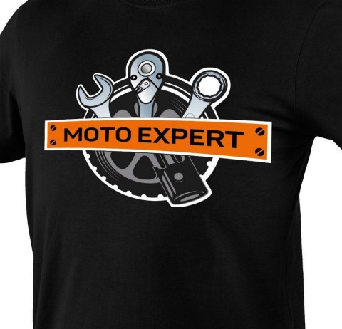 T-SHIRT Z NADRUKIEM MOTO EXPERT ROZMIAR XXL NEO T-SHIRT Z NADRUKIEM MOTO EXPERT ROZMIAR XXL NEO