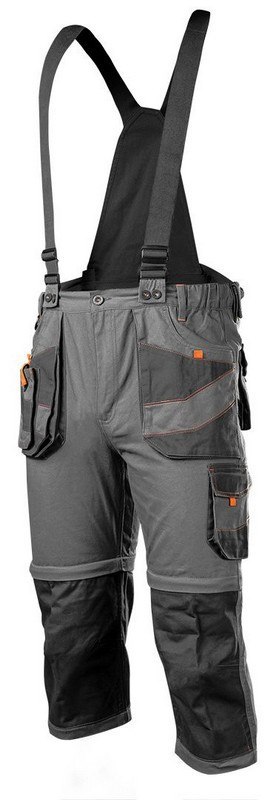 SPODNIE ROBOCZE NA SZELKACH 6W1, ROZMIAR XXXL NEO SPODNIE ROBOCZE NA SZELKACH 6W1, ROZMIAR XXXL NEO