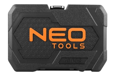 ZESTAW KLUCZY NASADOWYCH 1/4'' 46SZT NEO ZESTAW KLUCZY NASADOWYCH 1/4'' 46SZT NEO