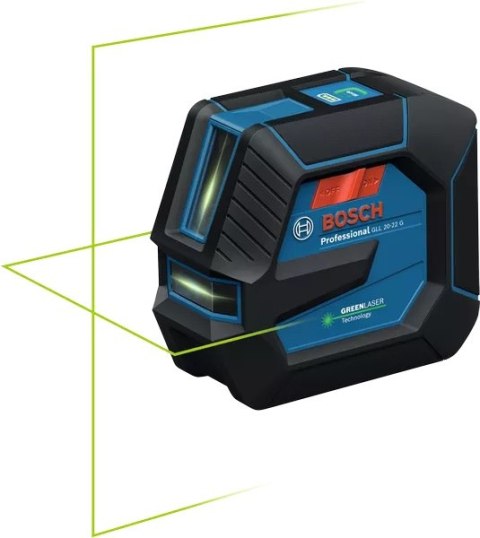 LASER LINIOWY GLL 20-22 G ZIELONY BOSCH LASER LINIOWY GLL 20-22 G ZIELONY BOSCH