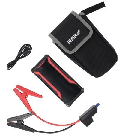 URZĄDZENIE ROZRUCHOWE POWERBANK 12000 MAH LCD DEDRA