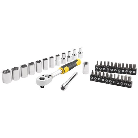 ZESTAW NASADEK 1/4'' 37 SZT. KOMPAKTOWY STANLEY
